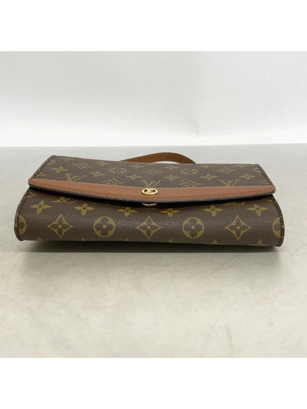 Louis Vuitton Shoulder Bag Monogram Bordeaux 24 Brown
